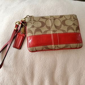 Coach wristlet